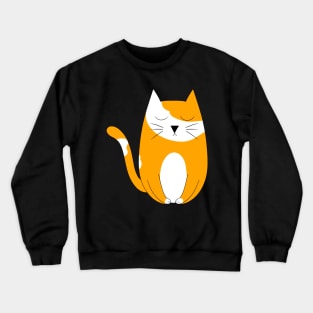 Fat Cat Chonk Scale Chonky Meme Chonker Crewneck Sweatshirt